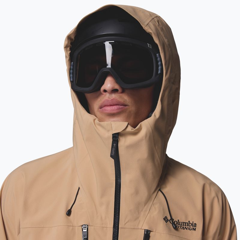 Kurtka narciarska męska Columbia Platinum Peak II 3L Shell canoe 5