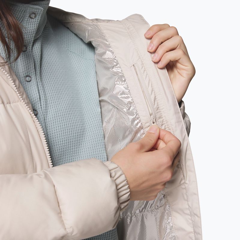 Płaszcz ocieplany damski Columbia Pike Lake III Long dark stone 11