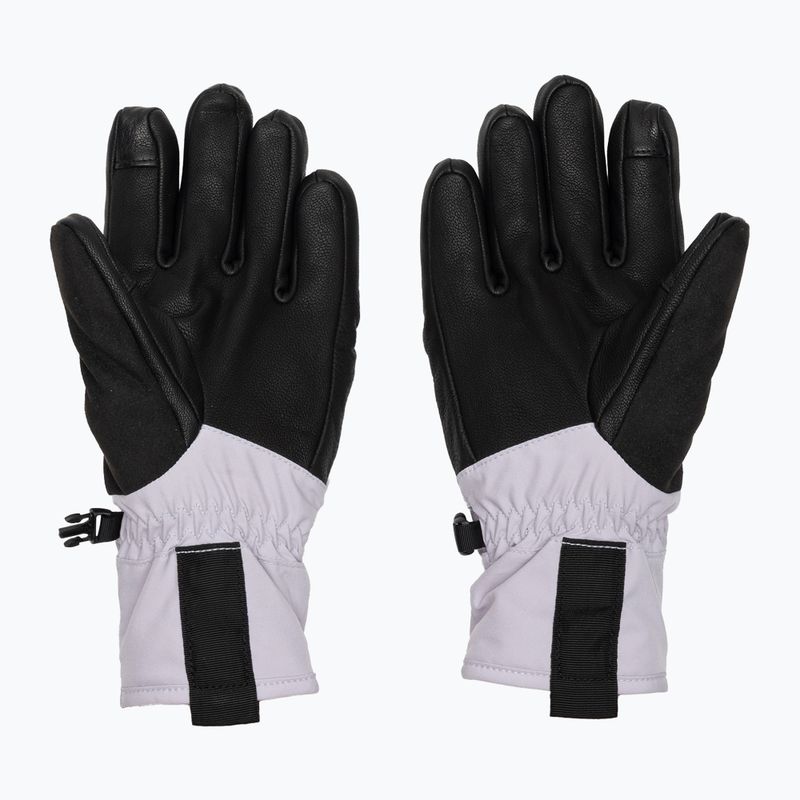 Rękawiczki trekkingowe damskie Columbia PowBound lavender pearl/shale purple/black 3