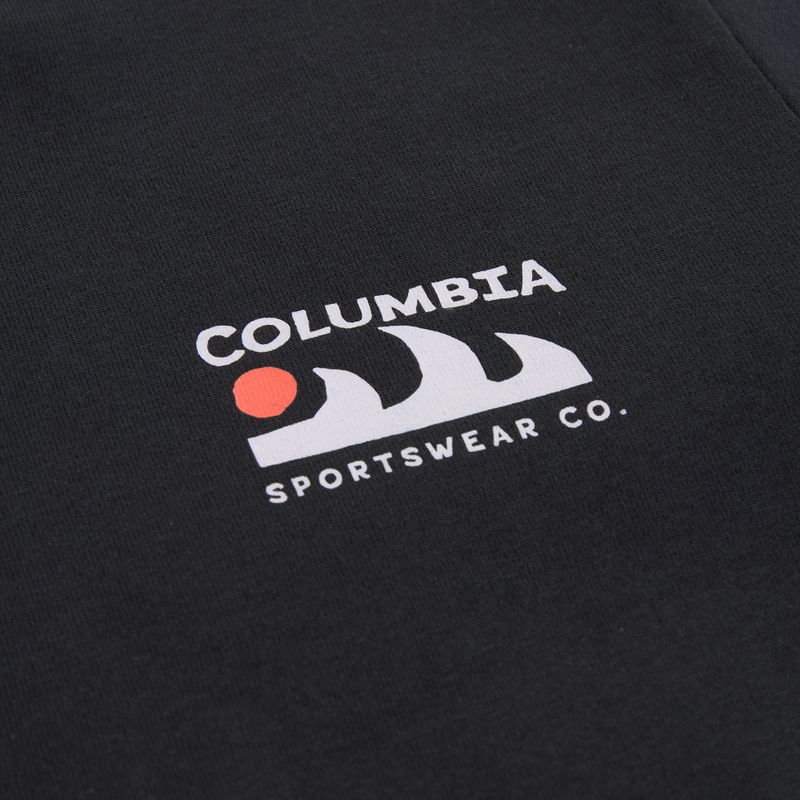 Koszulka trekkingowa męska Columbia Explorers Canyon Back black/peaks and waves 3