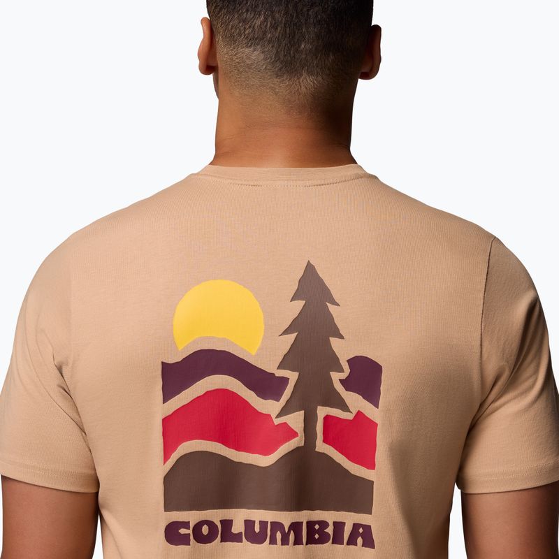 Koszulka trekkingowa męska Columbia Explorers Canyon Back canoe/get hiked 6