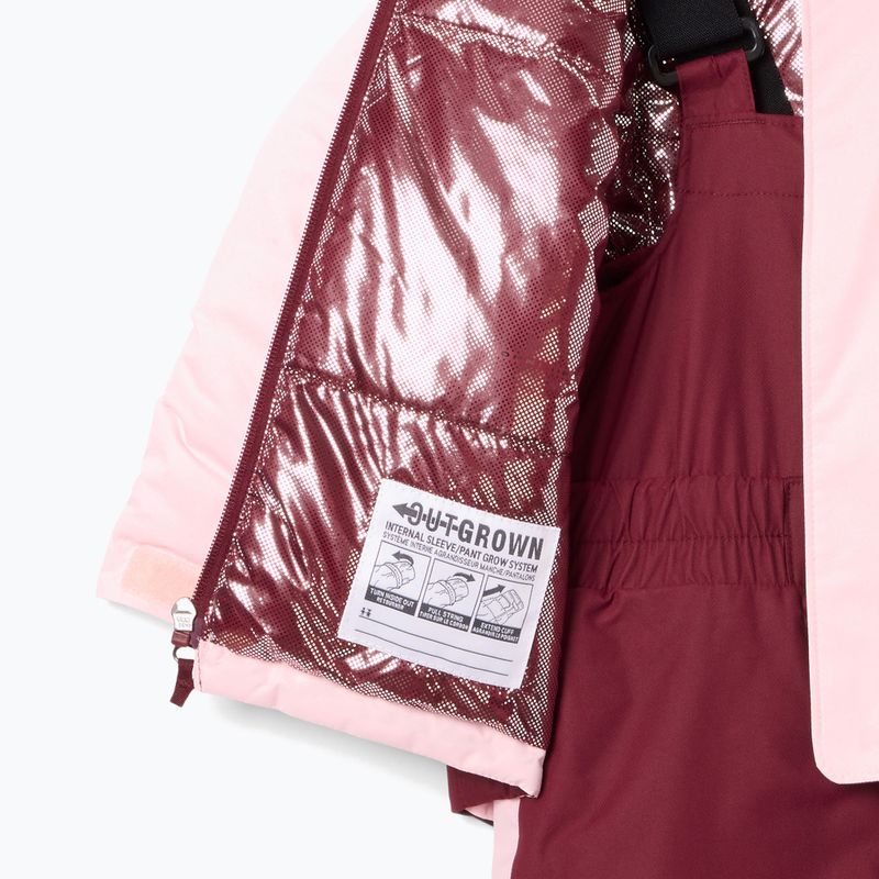 Komplet narciarski dziecięcy Columbia Buga IIi Set satin pink/rich wine 6