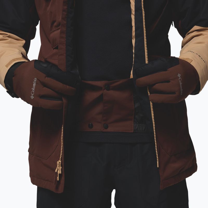Kurtka snowboardowa męska Columbia Coreshot tobacco/black/canoe 12