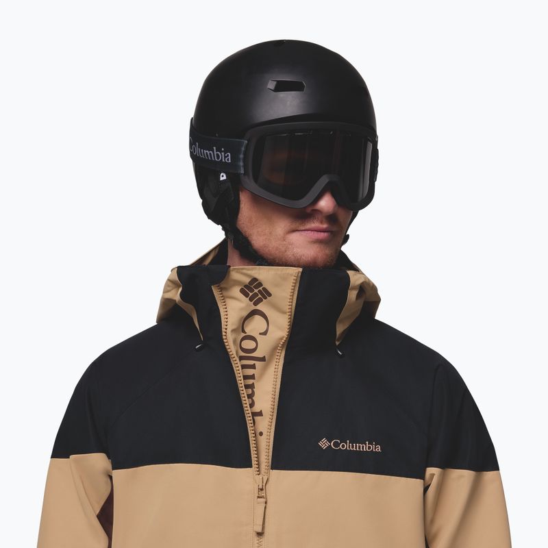 Kurtka snowboardowa męska Columbia Coreshot Shell Anorak tobacco/canoe/black 5