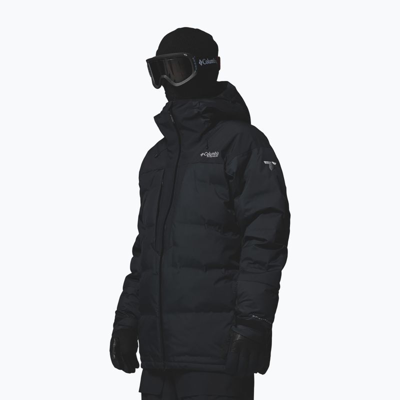 Kurtka narciarska męska Columbia Glacier Ridge Down black 4