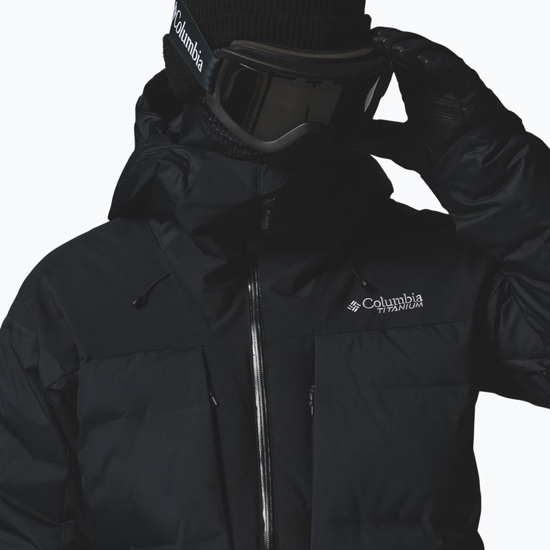 Kurtka narciarska męska Columbia Glacier Ridge Down black 5