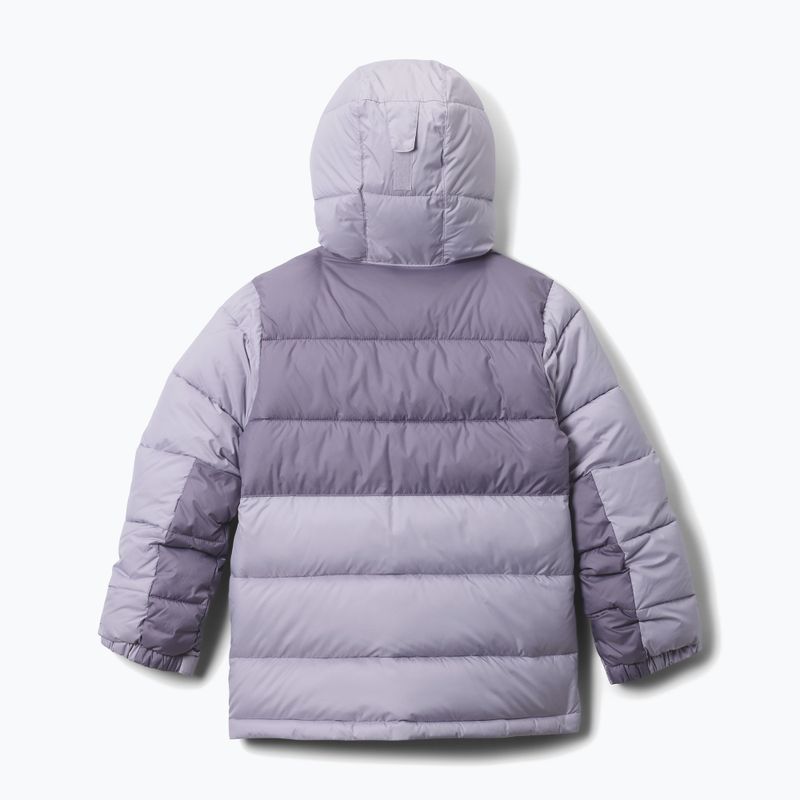 Kurtka ocieplana dziecięca Columbia Pike Lake II Hooded lavender pearl/shale purple 2