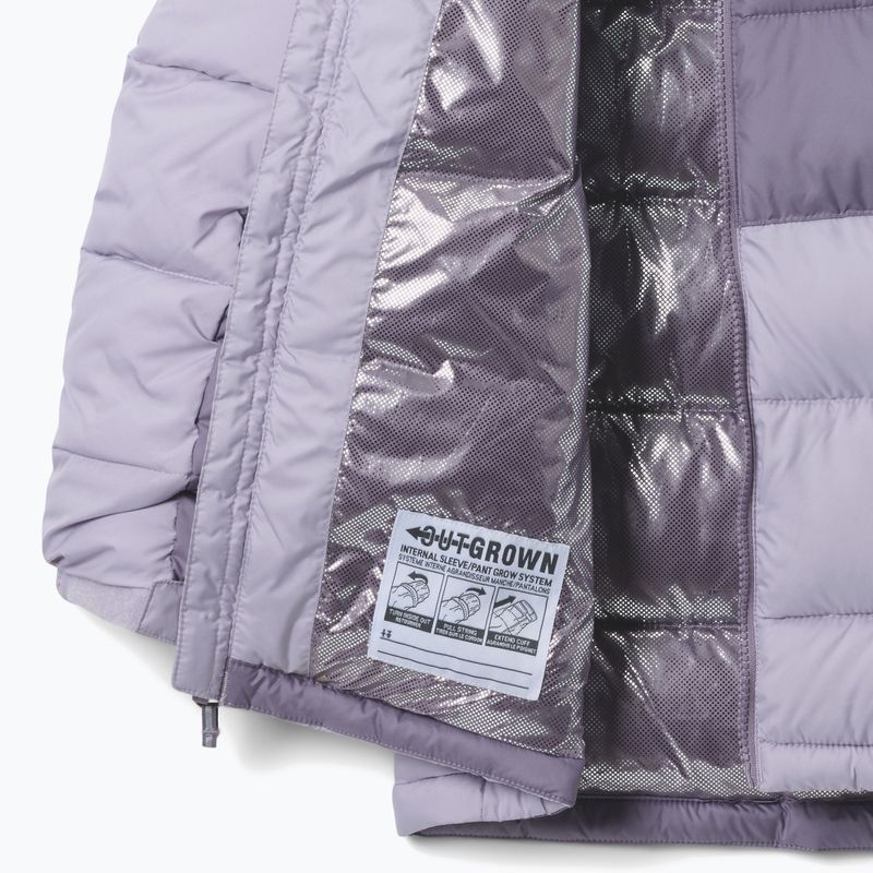 Kurtka ocieplana dziecięca Columbia Pike Lake II Hooded lavender pearl/shale purple 3