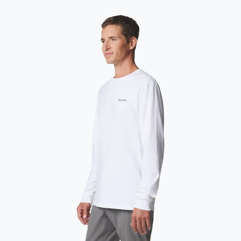 Longsleeve męski Columbia Explorers Canyon white/branded blanket 4