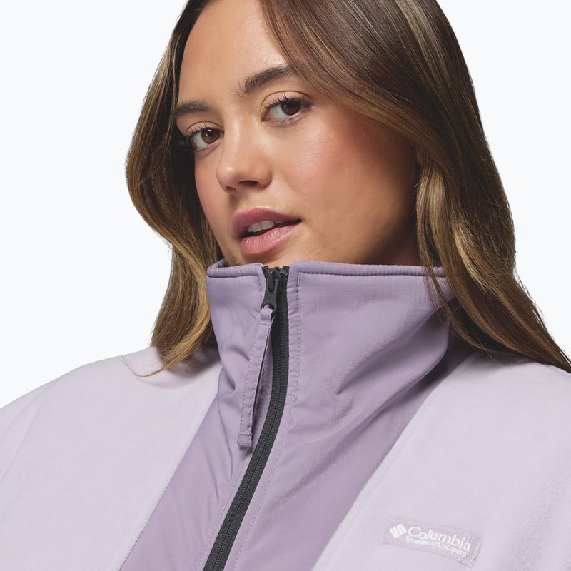 Bluza damska Columbia Sequoia Grove Full Zip lavender pearl/shale purple 6