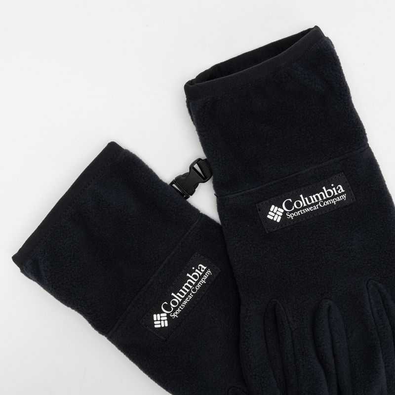 Rękawiczki trekkingowe męskie Columbia Sequoia Grove black 4