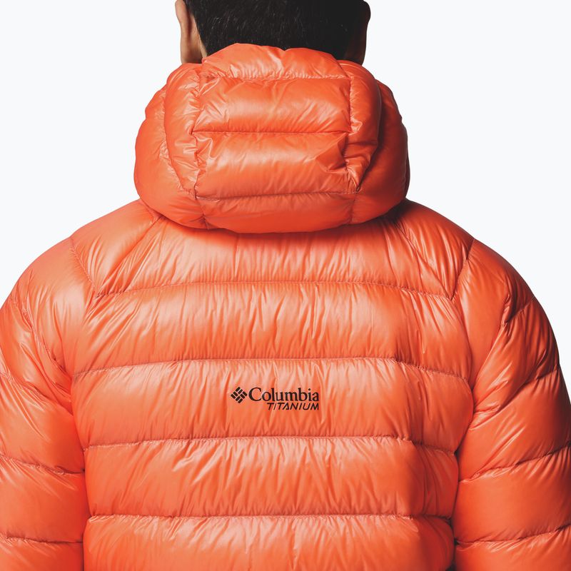 Kurtka puchowa męska Columbia Arctic Crest Down Hooded zing 8