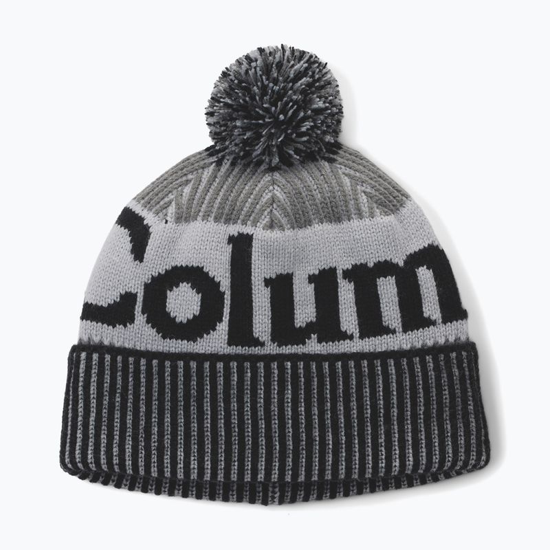 Czapka zimowa dziecięca Columbia Polar Powder III black/columbia grey/city grey