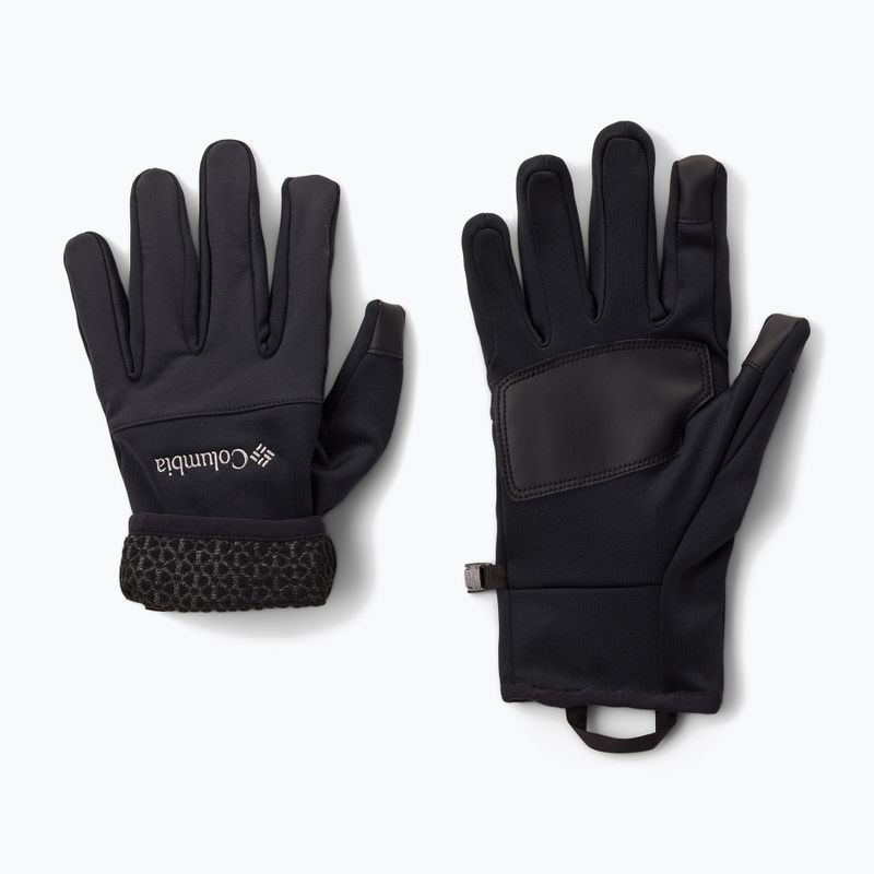 Rękawiczki trekkingowe męskie Columbia Arctic Crest black 2