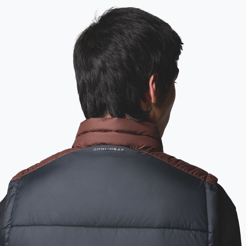 Bezrękawnik męski Columbia Pike Lake II tobacco/black 10