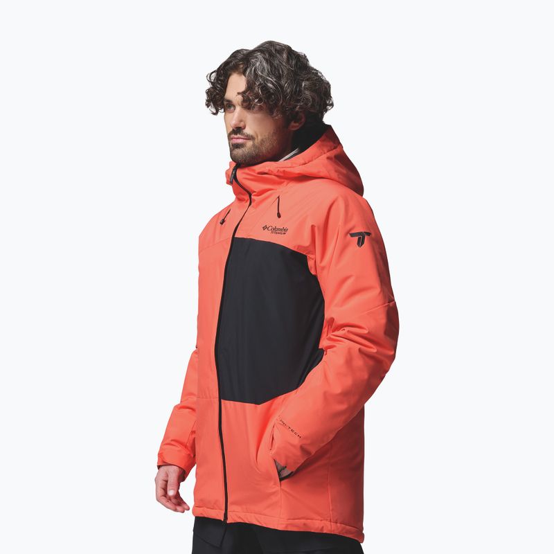 Kurtka narciarska męska Columbia Winter District III zing/black 4