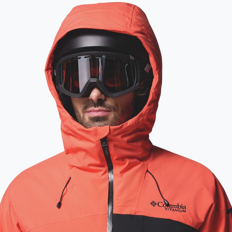 Kurtka narciarska męska Columbia Winter District III zing/black 5