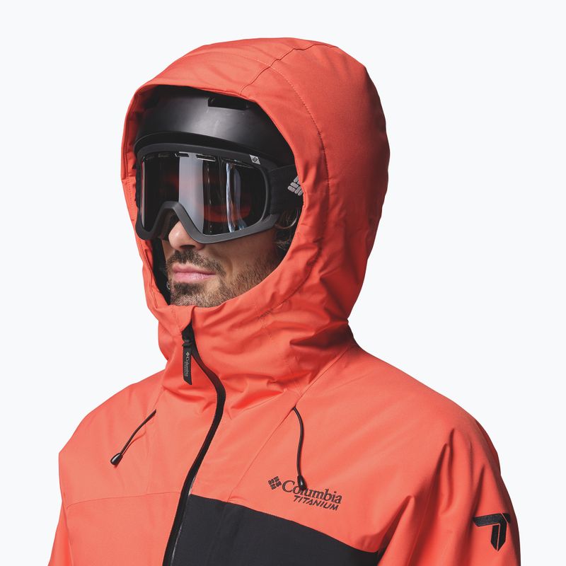 Kurtka narciarska męska Columbia Winter District III zing/black 6