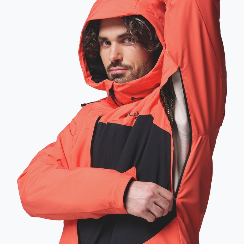 Kurtka narciarska męska Columbia Winter District III zing/black 8