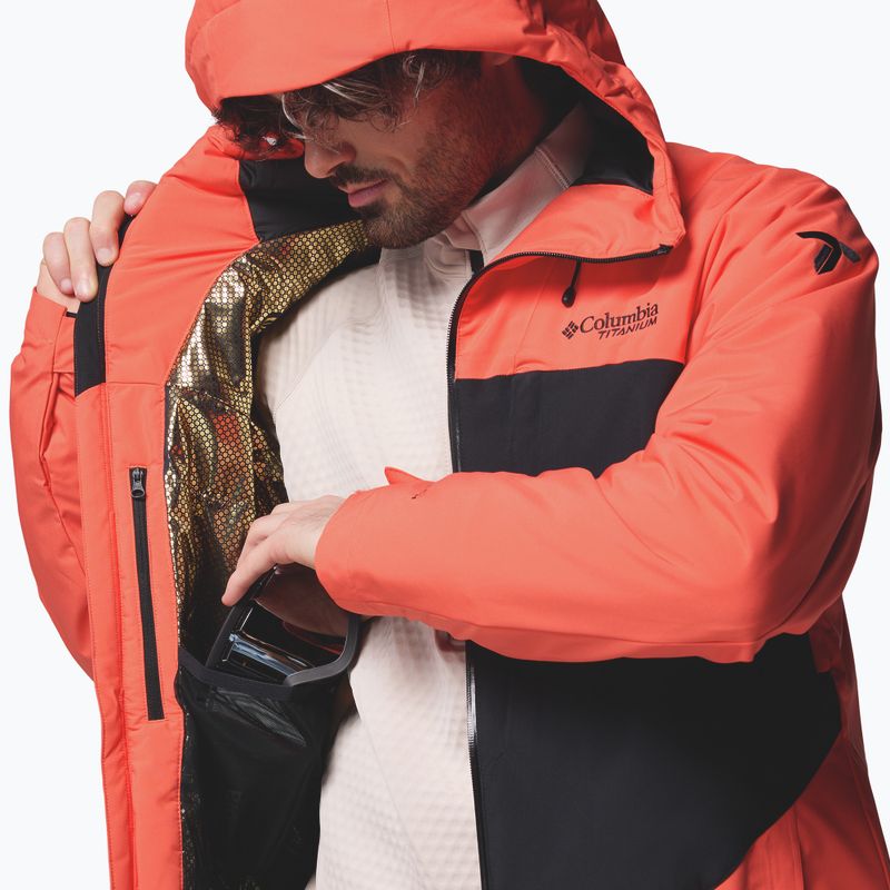 Kurtka narciarska męska Columbia Winter District III zing/black 11