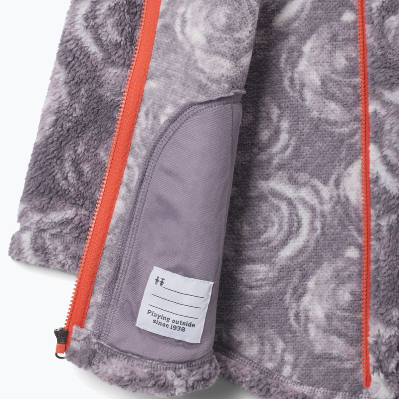 Bluza dziecięca Columbia West Bend Printed FZ shale purple rosecity 3