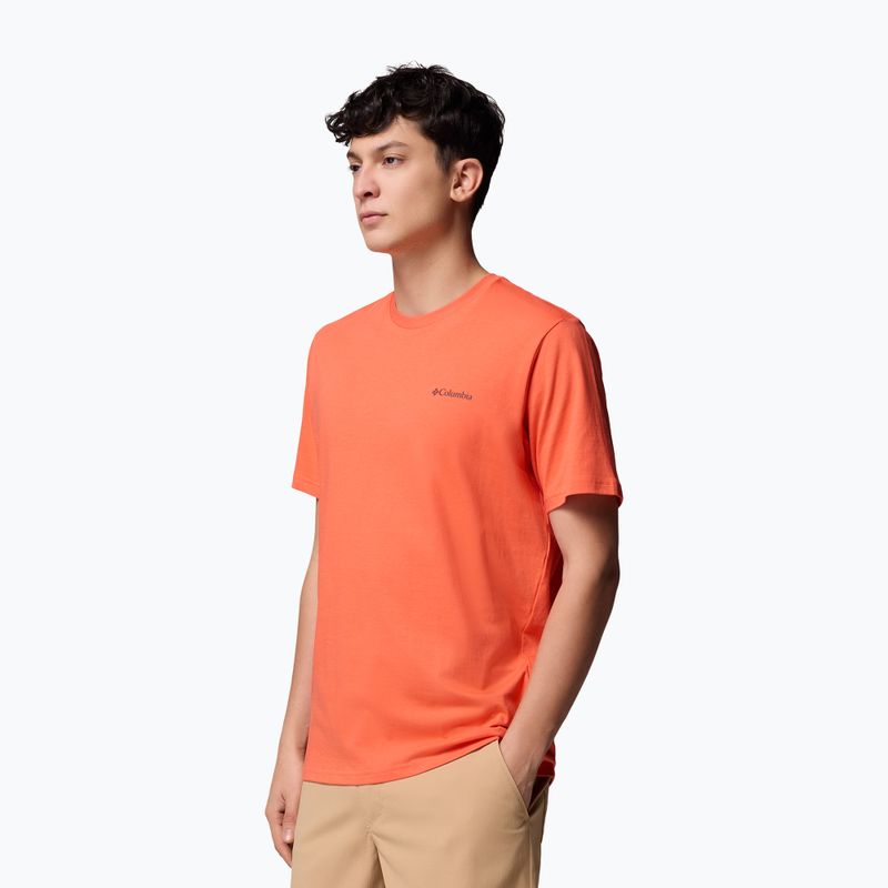 Koszulka męska Columbia North Cascades zing/csc box logo 4