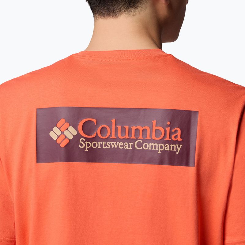Koszulka męska Columbia North Cascades zing/csc box logo 6