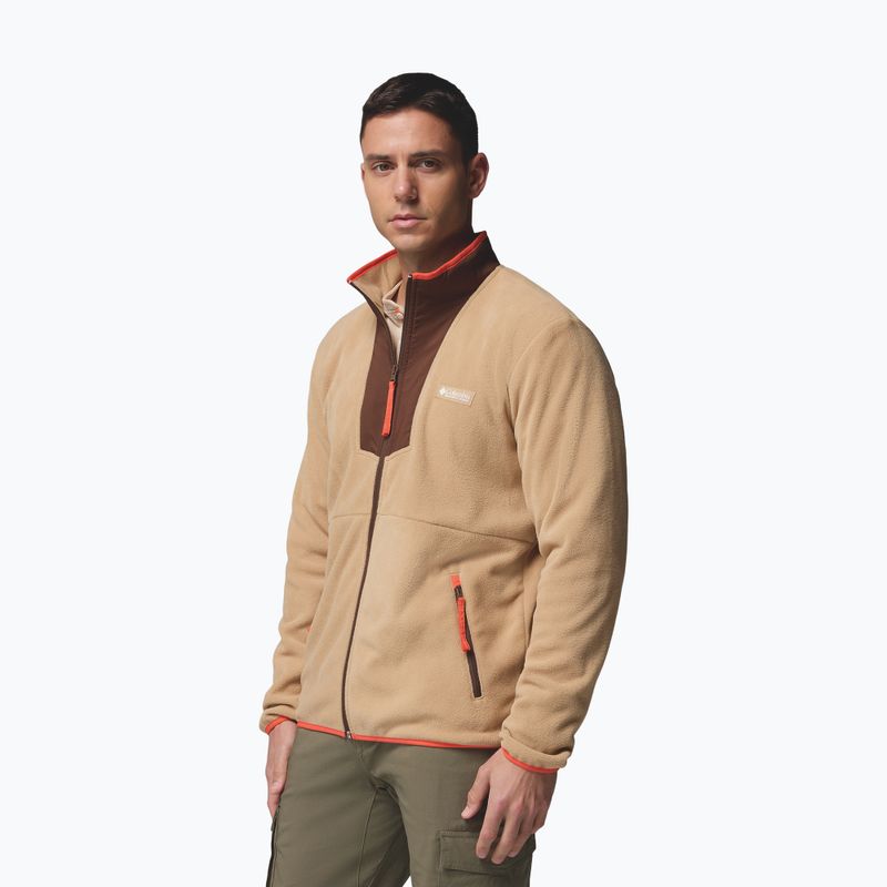Bluza męska Columbia Sequoia Grove FZ Fleece canoe/tobacco 4