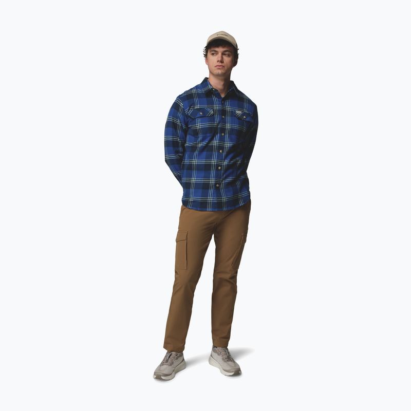 Koszula męska Columbia Flare Gun Stretch Flannel mtn blue trails edge plaid 2