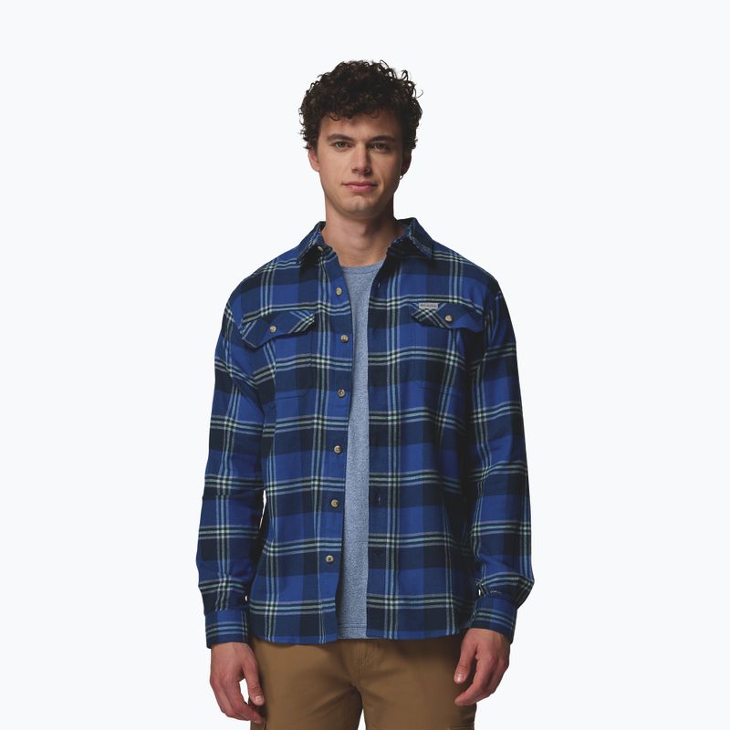Koszula męska Columbia Flare Gun Stretch Flannel mtn blue trails edge plaid 5