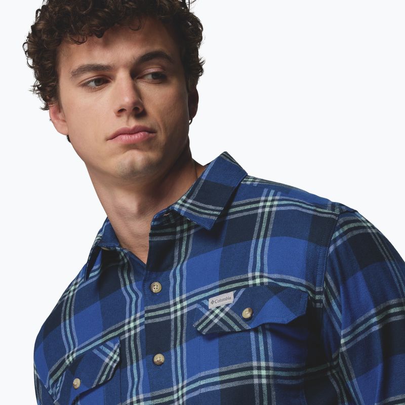 Koszula męska Columbia Flare Gun Stretch Flannel mtn blue trails edge plaid 6