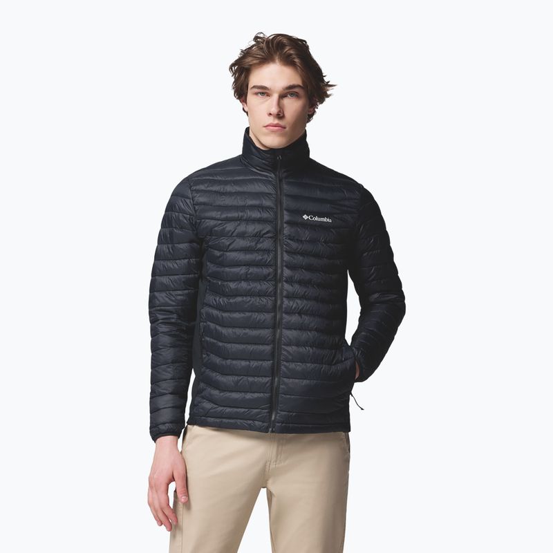 Kurtka ocieplana męska Columbia Powder Pass Hybrid black