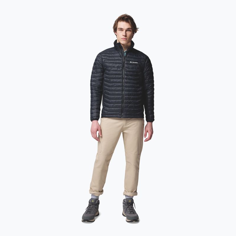 Kurtka ocieplana męska Columbia Powder Pass Hybrid black 2