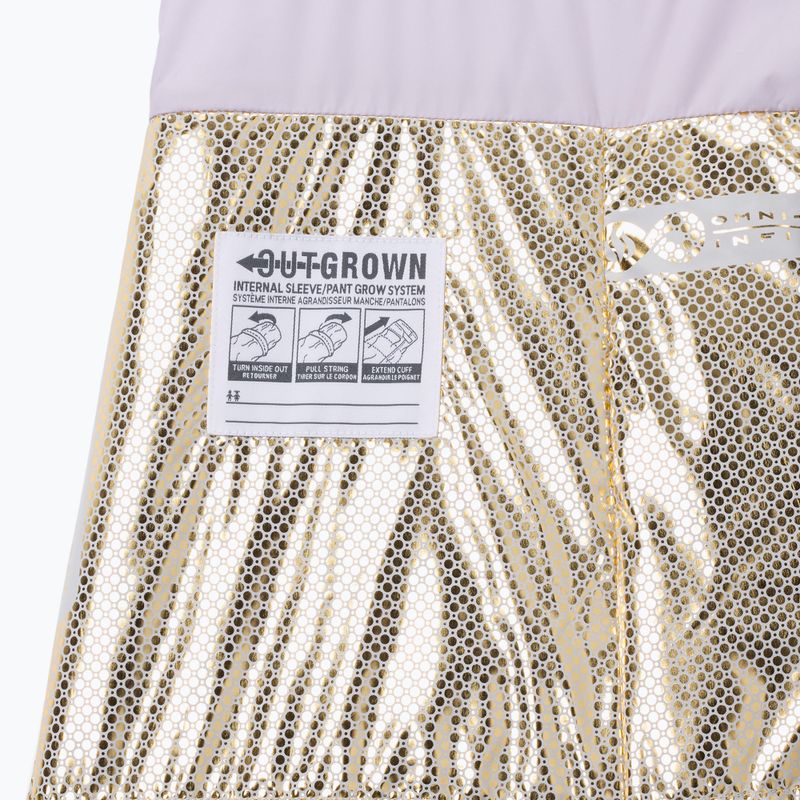 Spodnie narciarskie dziecięce Columbia Holcomb Grove Bib lavender pearl 12