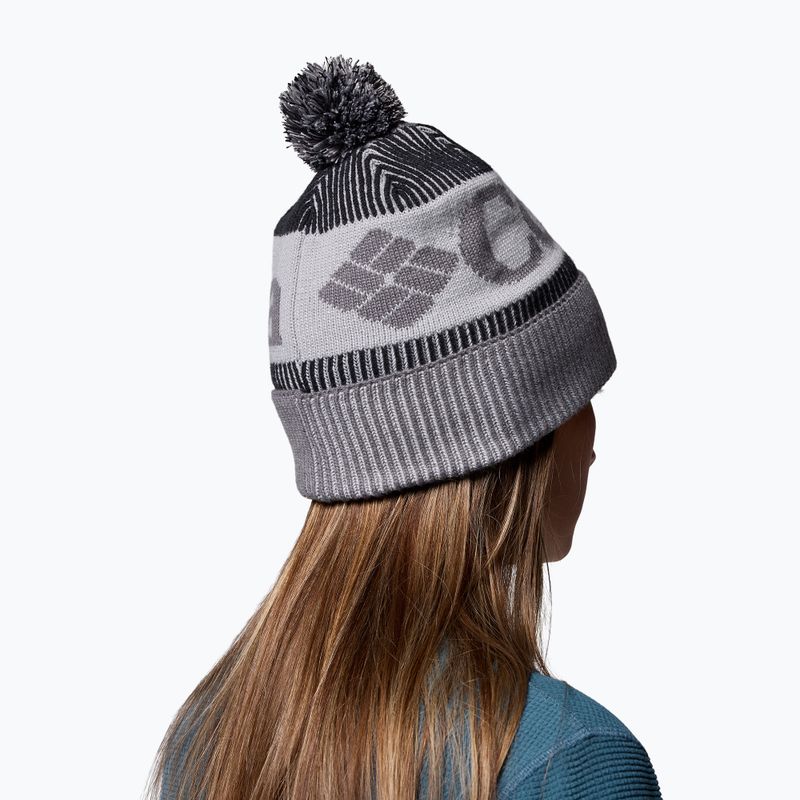 Czapka zimowa Columbia Polar Powder III city grey/black/columbia grey 5