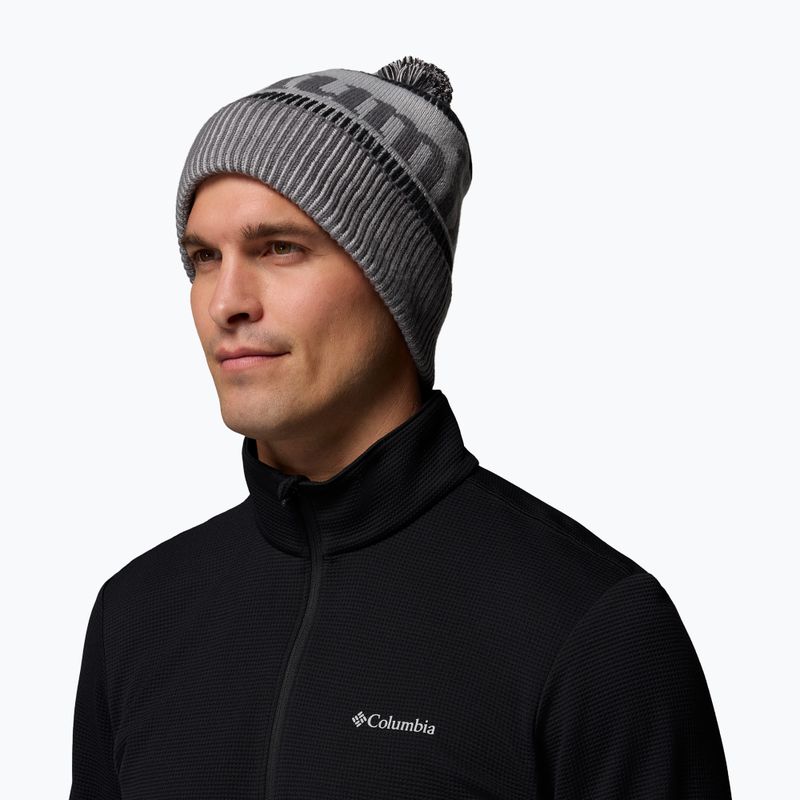 Czapka zimowa Columbia Polar Powder III city grey/black/columbia grey 7