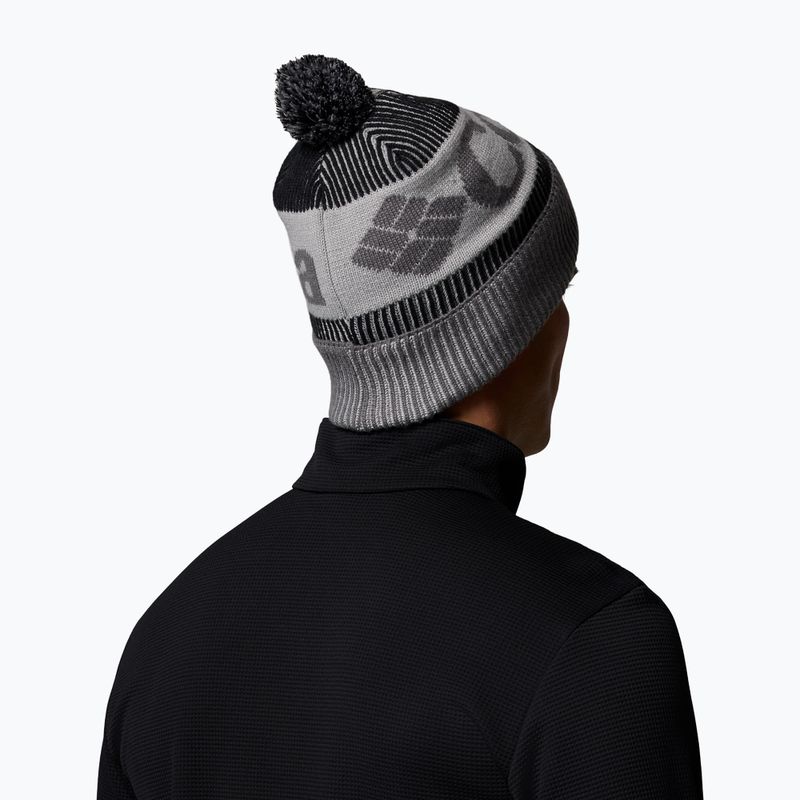Czapka zimowa Columbia Polar Powder III city grey/black/columbia grey 8