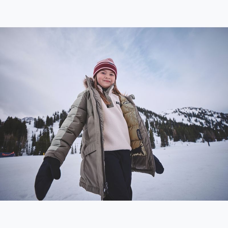 Kurtka ocieplana dziecięca Columbia Girl's Marquam Peak Fusion II stone green/safari 8