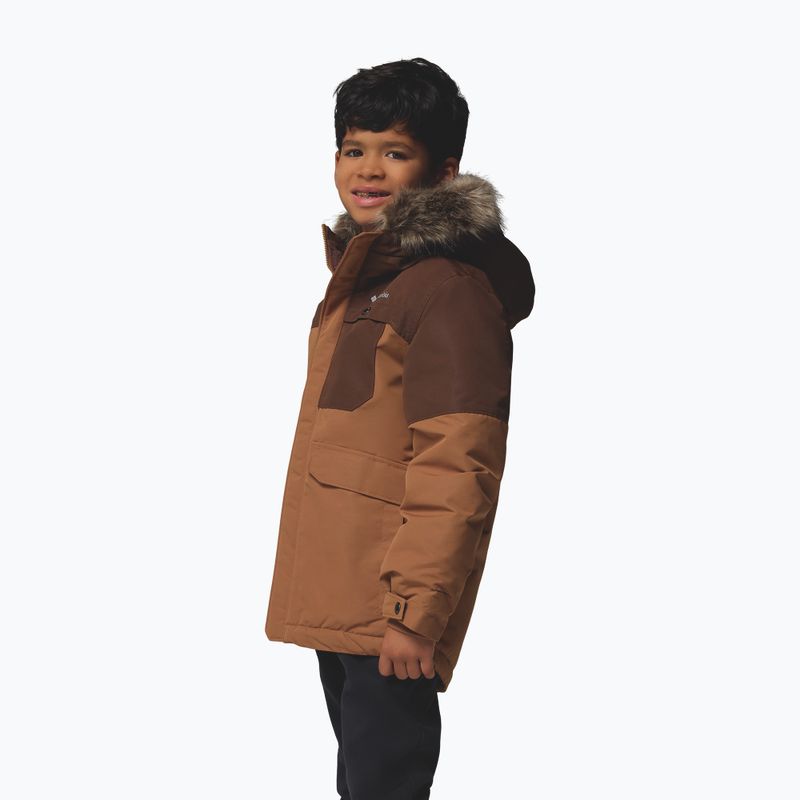 Kurtka ocieplana dziecięca Columbia Nordic Strider II camel brown/tobacco 4