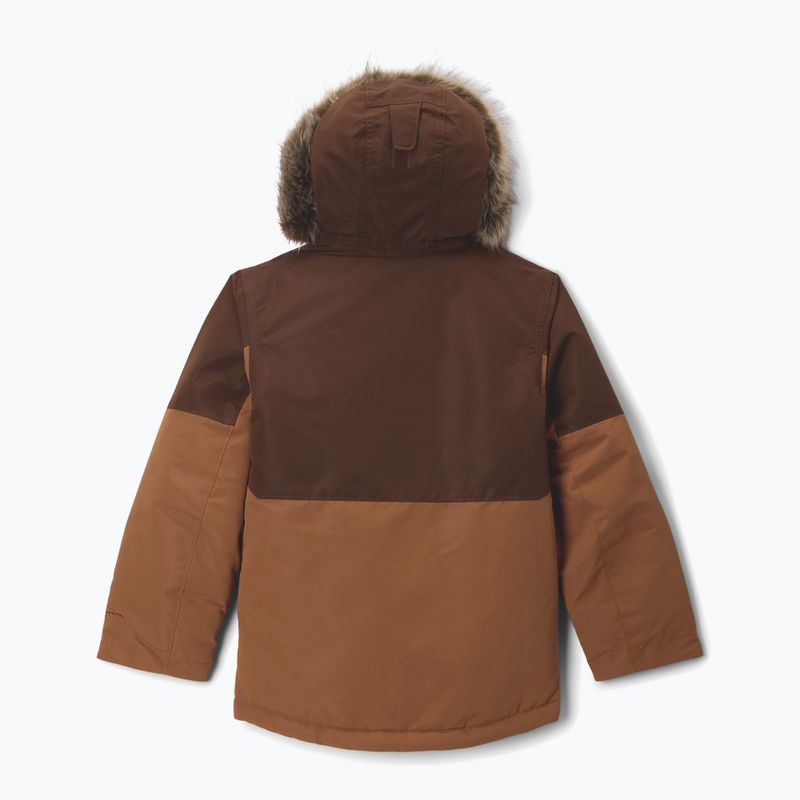 Kurtka ocieplana dziecięca Columbia Nordic Strider II camel brown/tobacco 9