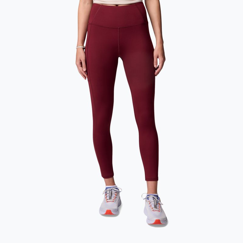 Legginsy damskie Columbia Boundless Trek rich wine 4