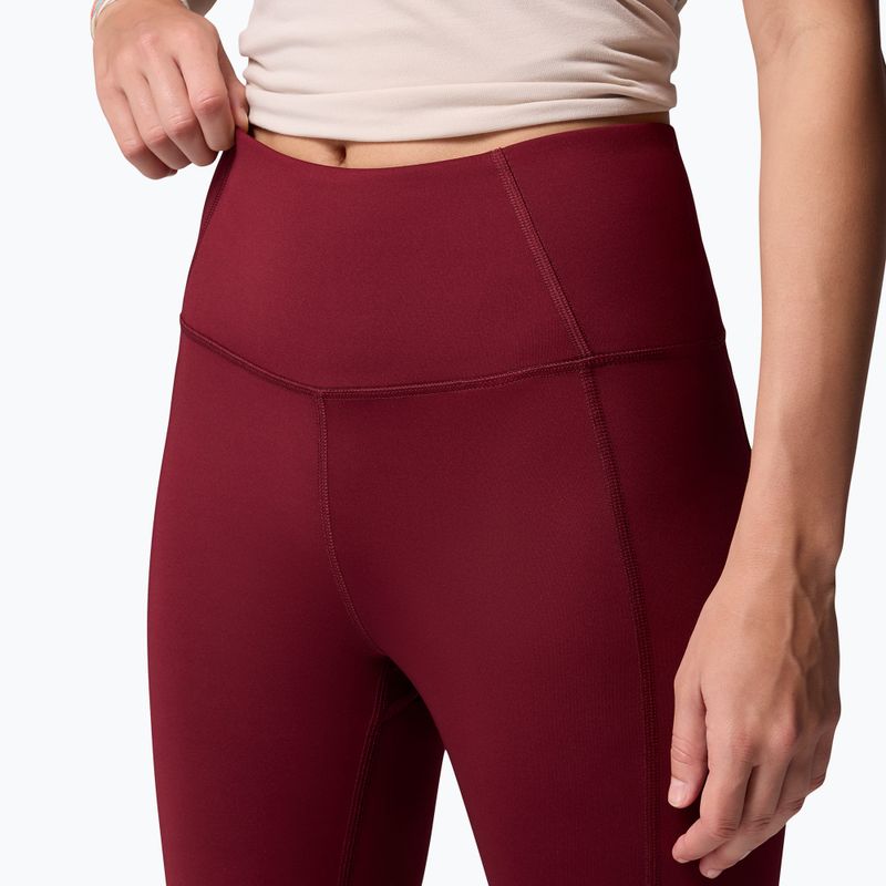 Legginsy damskie Columbia Boundless Trek rich wine 5