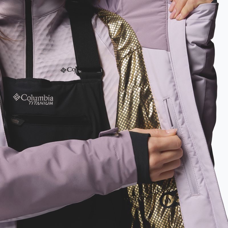 Kurtka narciarska damska Columbia Highland Summit III Insulated lavender pearl/shale purple 10