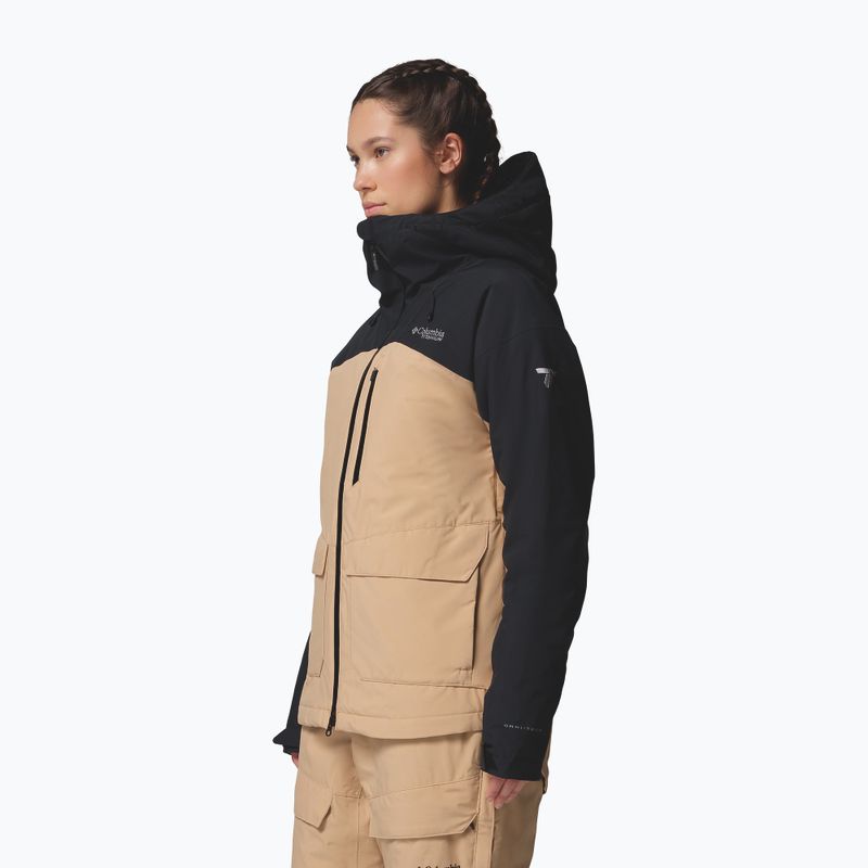 Kurtka narciarska damska Columbia Highland Summit III Insulated canoe/black 4