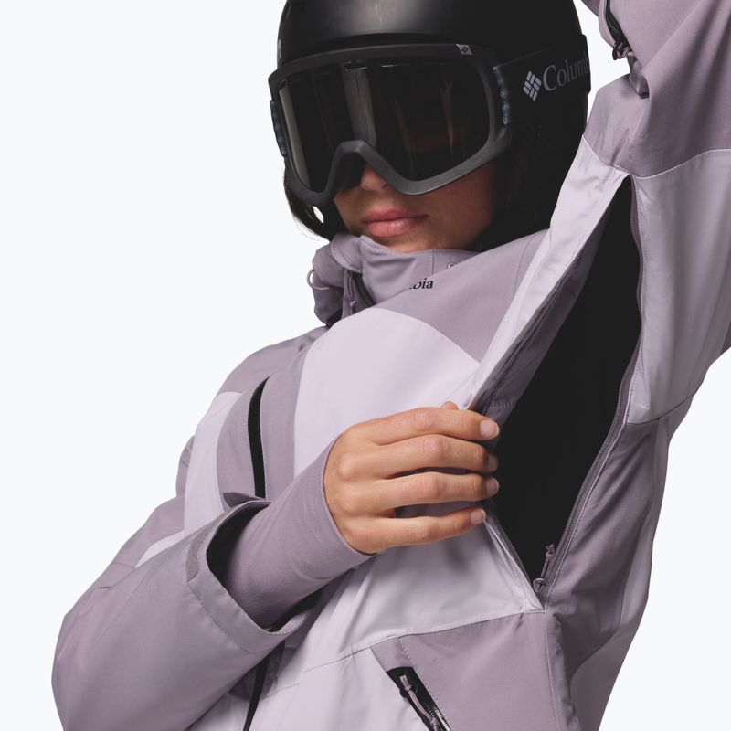 Kurtka narciarska damska Columbia Liftline lavender pearl/shale purple 6