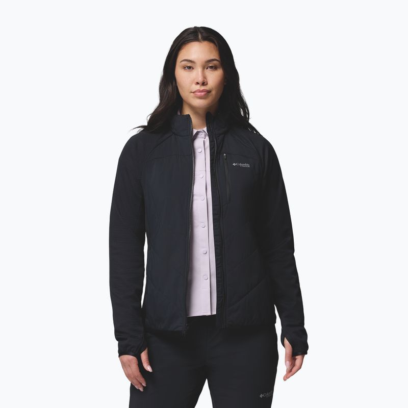 Kurtka hubrydowa damska Columbia Arctic Crest Hybrid Full Zip black 5