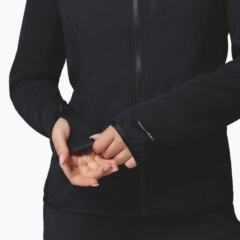 Kurtka hubrydowa damska Columbia Arctic Crest Hybrid Full Zip black 9