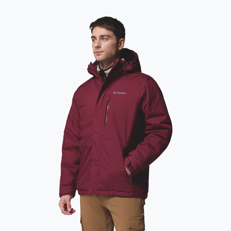 Kurtka ocieplana męska Columbia Oak Harbor II Insulated rich wine 4
