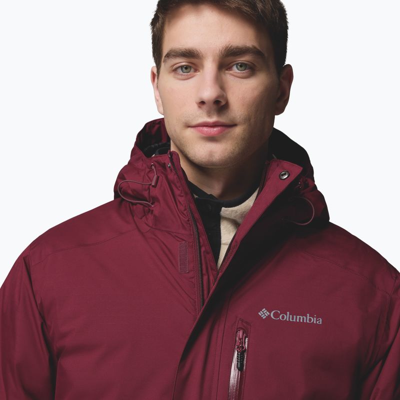 Kurtka ocieplana męska Columbia Oak Harbor II Insulated rich wine 6