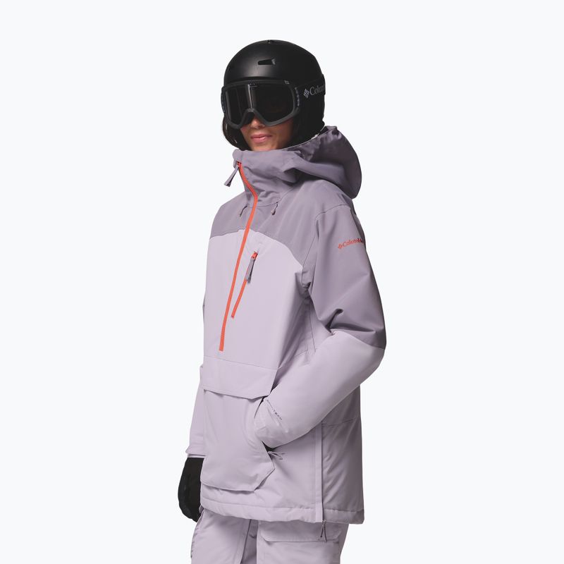 Kurtka snowboardowa damska Columbia Coreshot Anorak lavender pearl/shale purple 4